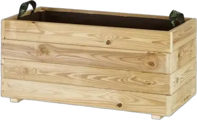 Jardinera rectangular Ghio — Montado — 97 L