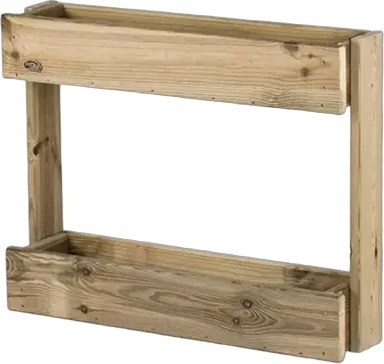 Jardinera vertical Stand Line — 2B — Montado — Wall