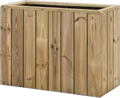Jardinera de madera Atrium — 34,5 cm — 60 cm — 80 cm