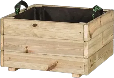 Jardinera cuadrada Pun — Desmontado — 51 L